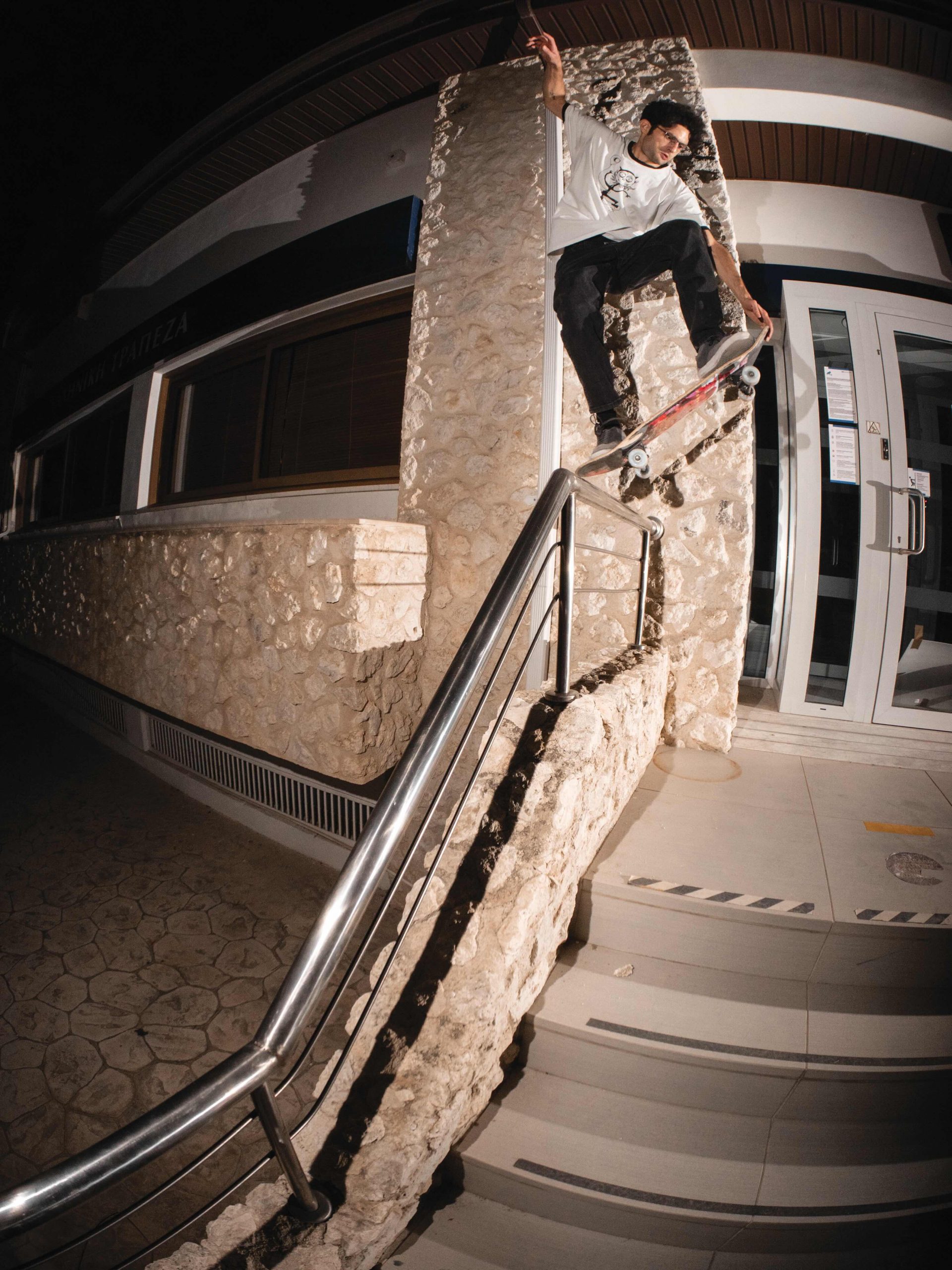 Christos Yiannaki - Nosegrab tail tap - Nicosia, by Tony Josephides