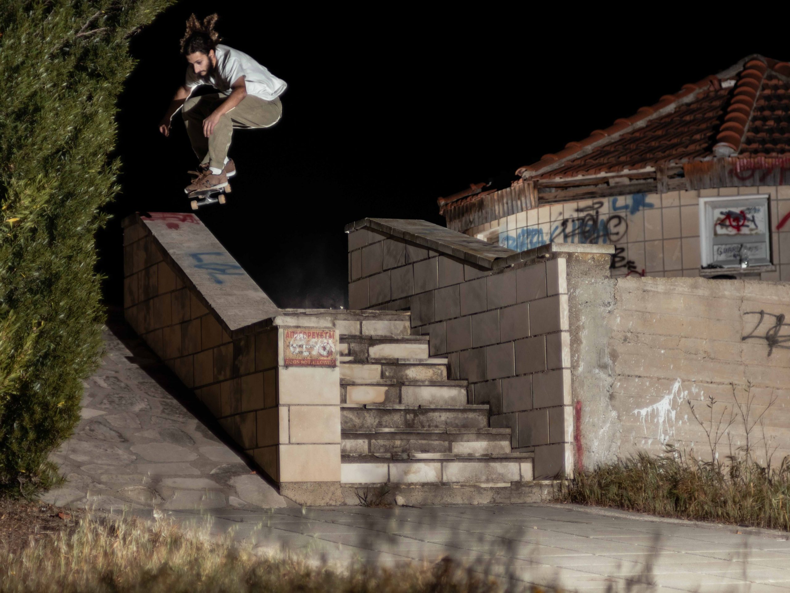 Tasos Panayi - Ollie over n into the bank - Larnaka, by Christos Y