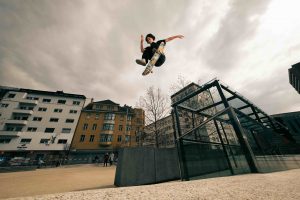 kickflip landi