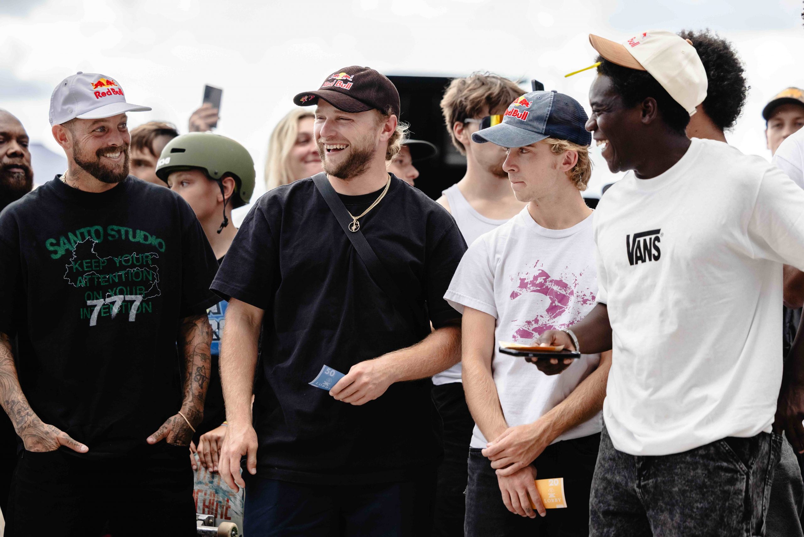 Ryan Sheckler, Jamie Foy, Gavin Bottger and Zion Wright